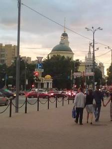 Церковь у Никитских ворот, где венчался А. С. Пушкин