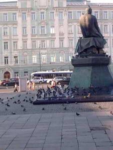 Фёдор Михайлович перед заходом солнца